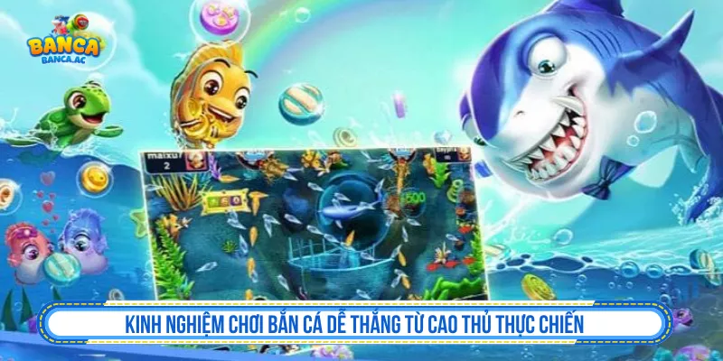 Kinh nghiệm chơi bắn cá dễ thắng từ cao thủ thực chiến